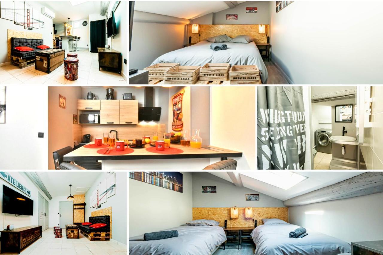 Centre Historique - Free Parking - Self Checkin - Wifi - Industriel - Sleepntripbeziers Béziers Exterior foto
